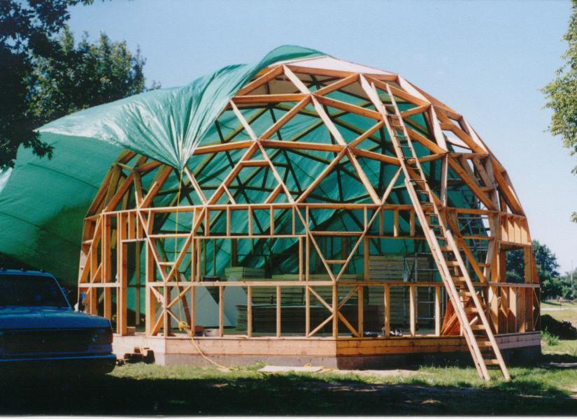 new dome technology, prefab dome wall photos, doors in domes