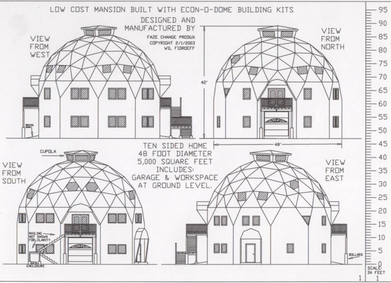 dome home floorplans